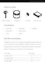 Предварительный просмотр 5 страницы Origin Acoustics ACOUSTIC LANDSCAPE AS51 SAT Installation Manual