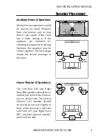 Preview for 5 page of Origin Acoustics E60 Installation Manual