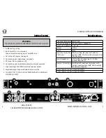 Предварительный просмотр 3 страницы Origin Acoustics SUBA150 Installation Manual