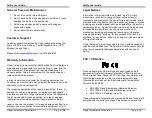 Preview for 3 page of Origin Instruments Swifty SW2 User Manual