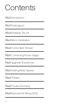 Preview for 2 page of Origin live DC Motor Kit Instruction Manual