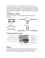 Preview for 2 page of Origin Catapult Installation Manual