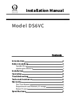 Origin DS6VC Installation Manual preview