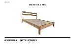 Origin KING BEDFRAME Quick Start Manual предпросмотр