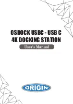 Preview for 1 page of Origin OSDOCK USBC User Manual