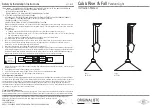 Original BTC Cobb Rise & Fall US-FP189 Instruction Manual preview