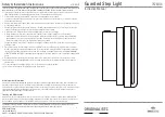 Preview for 1 page of Original BTC Davey Lighting 7576/G4 Instruction Manual