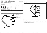 Preview for 2 page of Original BTC Oxford Double Desk Light Instruction Manual