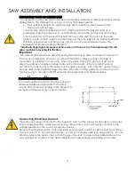 Предварительный просмотр 13 страницы Original Saw Company 3553 Operation & Maintenance Manual