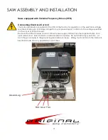 Предварительный просмотр 15 страницы Original Saw Company 3553 Operation & Maintenance Manual