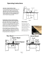 Предварительный просмотр 19 страницы Original Saw Company 3553 Operation & Maintenance Manual