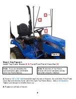 Предварительный просмотр 9 страницы Original Tractor Cabs CAB 12152 Assembly Instructions Manual