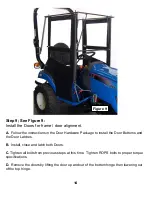 Предварительный просмотр 14 страницы Original Tractor Cabs CAB 12152 Assembly Instructions Manual