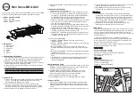 Preview for 2 page of ORIGO BQ-2004 Instruction