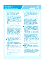 Preview for 2 page of ORIGO CH-C24 Instruction Manual