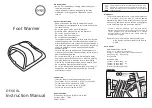 Preview for 2 page of ORIGO DF-668L Instruction Manual