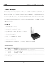 Preview for 3 page of ORIGO OG857 User Manual