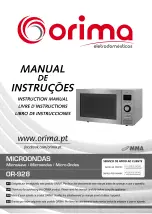 Preview for 1 page of Orima OR-928 Instruction Manual