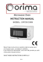 Предварительный просмотр 17 страницы Orima OR720CWW Instruction Manual