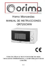 Предварительный просмотр 31 страницы Orima OR720CWW Instruction Manual