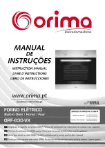 Предварительный просмотр 1 страницы Orima ORF-630-VX Instruction Manual