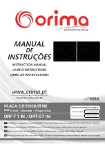 Orima ORF-71 IN Instruction Manual preview