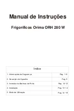 Preview for 2 page of Orima ORH-280-W Instruction Manual