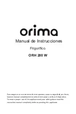 Preview for 45 page of Orima ORH-280-W Instruction Manual