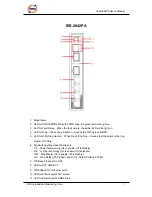 Предварительный просмотр 8 страницы ORiNG IES-2042PA User Manual