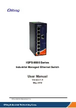 ORiNG IGPS-9080 User Manual preview