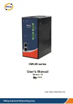 ORiNG IGR-20 Series User Manual предпросмотр