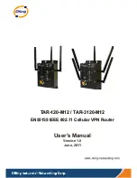 Preview for 1 page of ORiNG TAR-120-M12 User Manual