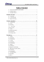 Предварительный просмотр 3 страницы ORiNG TES-3080-M12 Series User Manual