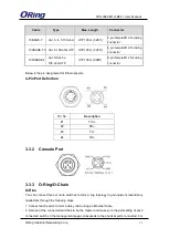 Предварительный просмотр 14 страницы ORiNG TES-3080-M12 Series User Manual