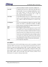 Предварительный просмотр 29 страницы ORiNG TES-3080-M12 Series User Manual