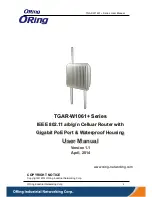 Предварительный просмотр 1 страницы ORiNG TGAR-W1061 Plus-3G-M12 User Manual