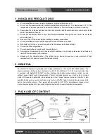 Preview for 4 page of ORION Images CHDC-22SDC Installation And User Manual