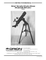 ORION TELESCOPES & BINOCULARS 52590 Instruction Manual preview