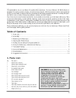 Preview for 3 page of ORION TELESCOPES & BINOCULARS 9028 Equatorial Refracting Telescope Instruction Manual