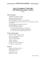 ORION TELESCOPES & BINOCULARS DualBeam 5017 Instruction Manual preview