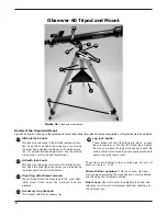 Preview for 8 page of ORION TELESCOPES & BINOCULARS Observer 60mm AZ 9854 Instruction Manual