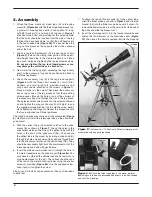 Preview for 4 page of ORION TELESCOPES & BINOCULARS Observer II 70mm Altazimuth Refractor Instruction Manual