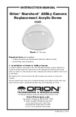 Preview for 1 page of ORION TELESCOPES & BINOCULARS Starshoot AllSky Instruction Manual