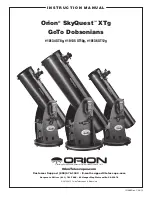 Preview for 1 page of Orion 10134 Instruction Manual