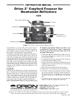 Предварительный просмотр 1 страницы Orion 13039 Instruction Manual