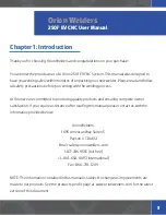 Preview for 3 page of Orion 250i2 EV CNC User Manual