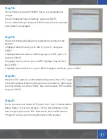 Preview for 21 page of Orion 250i2 EV CNC User Manual