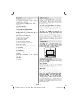 Предварительный просмотр 3 страницы Orion 32FXT906 Operating Instructions Manual