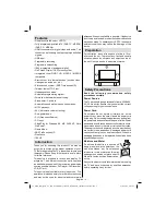 Preview for 3 page of Orion 46FBT981 100Hz Operating Instructions Manual