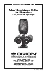 Предварительный просмотр 1 страницы Orion 51514 Instruction Manual